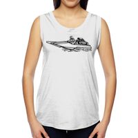 Ladies' Muscle Cotton Modal T-Shirt Thumbnail