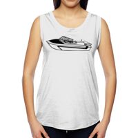 Ladies' Muscle Cotton Modal T-Shirt Thumbnail