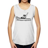 Ladies' Muscle Cotton Modal T-Shirt Thumbnail