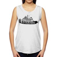 Ladies' Muscle Cotton Modal T-Shirt Thumbnail