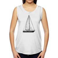 Ladies' Muscle Cotton Modal T-Shirt Thumbnail