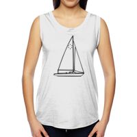 Ladies' Muscle Cotton Modal T-Shirt Thumbnail