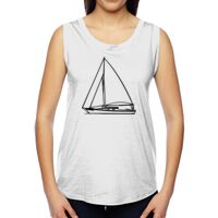 Ladies' Muscle Cotton Modal T-Shirt Thumbnail