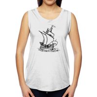 Ladies' Muscle Cotton Modal T-Shirt Thumbnail