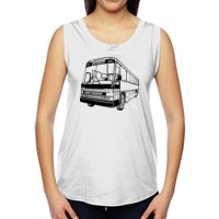 Ladies' Muscle Cotton Modal T-Shirt Thumbnail