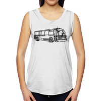 Ladies' Muscle Cotton Modal T-Shirt Thumbnail