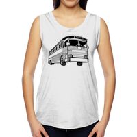 Ladies' Muscle Cotton Modal T-Shirt Thumbnail