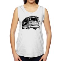 Ladies' Muscle Cotton Modal T-Shirt Thumbnail