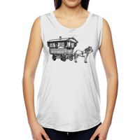 Ladies' Muscle Cotton Modal T-Shirt Thumbnail