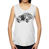 Ladies' Muscle Cotton Modal T-Shirt Thumbnail