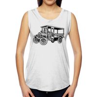 Ladies' Muscle Cotton Modal T-Shirt Thumbnail