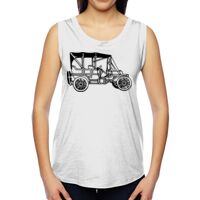 Ladies' Muscle Cotton Modal T-Shirt Thumbnail