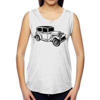 Ladies' Muscle Cotton Modal T-Shirt Thumbnail