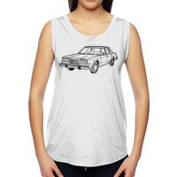 Ladies' Muscle Cotton Modal T-Shirt Thumbnail