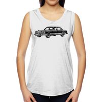 Ladies' Muscle Cotton Modal T-Shirt Thumbnail