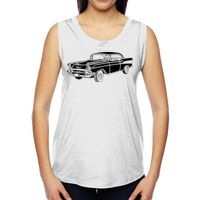 Ladies' Muscle Cotton Modal T-Shirt Thumbnail