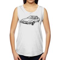 Ladies' Muscle Cotton Modal T-Shirt Thumbnail