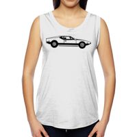 Ladies' Muscle Cotton Modal T-Shirt Thumbnail