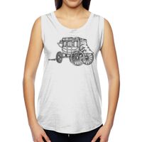 Ladies' Muscle Cotton Modal T-Shirt Thumbnail