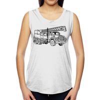 Ladies' Muscle Cotton Modal T-Shirt Thumbnail