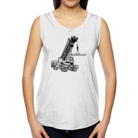 Ladies' Muscle Cotton Modal T-Shirt Thumbnail