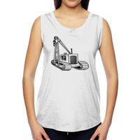 Ladies' Muscle Cotton Modal T-Shirt Thumbnail