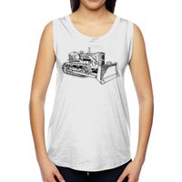 Ladies' Muscle Cotton Modal T-Shirt Thumbnail