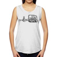 Ladies' Muscle Cotton Modal T-Shirt Thumbnail