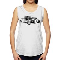 Ladies' Muscle Cotton Modal T-Shirt Thumbnail