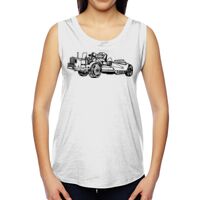 Ladies' Muscle Cotton Modal T-Shirt Thumbnail