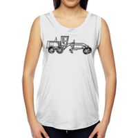 Ladies' Muscle Cotton Modal T-Shirt Thumbnail