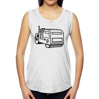 Ladies' Muscle Cotton Modal T-Shirt Thumbnail