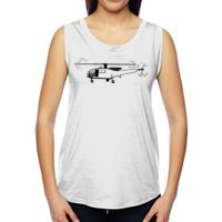 Ladies' Muscle Cotton Modal T-Shirt Thumbnail