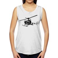 Ladies' Muscle Cotton Modal T-Shirt Thumbnail