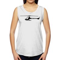 Ladies' Muscle Cotton Modal T-Shirt Thumbnail