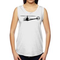 Ladies' Muscle Cotton Modal T-Shirt Thumbnail