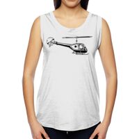 Ladies' Muscle Cotton Modal T-Shirt Thumbnail