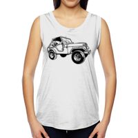 Ladies' Muscle Cotton Modal T-Shirt Thumbnail