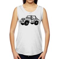 Ladies' Muscle Cotton Modal T-Shirt Thumbnail