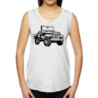 Ladies' Muscle Cotton Modal T-Shirt Thumbnail