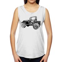 Ladies' Muscle Cotton Modal T-Shirt Thumbnail