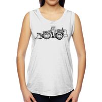 Ladies' Muscle Cotton Modal T-Shirt Thumbnail