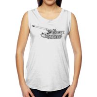 Ladies' Muscle Cotton Modal T-Shirt Thumbnail