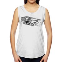 Ladies' Muscle Cotton Modal T-Shirt Thumbnail