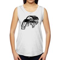 Ladies' Muscle Cotton Modal T-Shirt Thumbnail