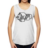 Ladies' Muscle Cotton Modal T-Shirt Thumbnail