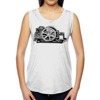 Ladies' Muscle Cotton Modal T-Shirt Thumbnail