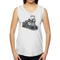 Ladies' Muscle Cotton Modal T-Shirt Thumbnail