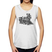 Ladies' Muscle Cotton Modal T-Shirt Thumbnail