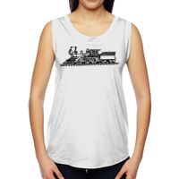 Ladies' Muscle Cotton Modal T-Shirt Thumbnail